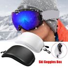 1 PCS Ski Snow Goggle Protector Case Storage Sunglasses Hard  Bag White T3L6
