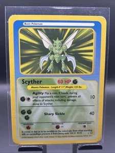 Tarjeta Pokémon Scyther Rara Funskool 2004 De colección - Imagen 1 de 2