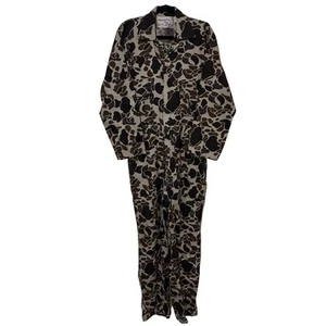 Mono camuflado vintage Duck Bay para hombre S una pieza caza sin forro cremallera - Imagen 1 de 8