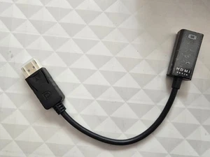 4K Display Port DP To HDMI Female Cable Adapter Converter Display Port for HDTV - Picture 1 of 1