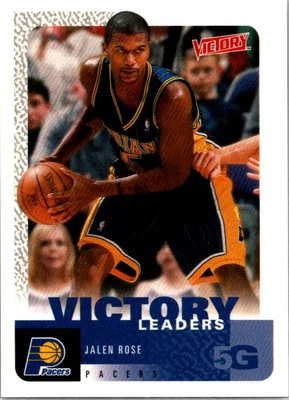 2000-01 Upper Deck Victory #242 Jalen Rose - Image 1 of 2