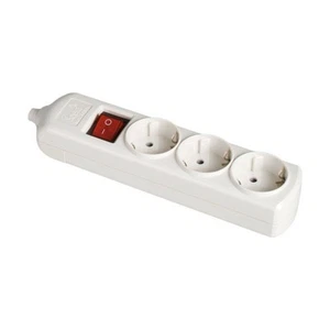 Rallonge 3 prises Schuko avec interrupteur Solera 8003il 3500 W 16 A - Afbeelding 1 van 1