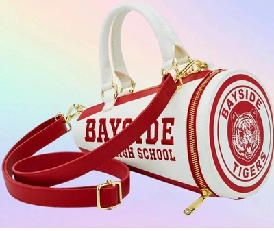 Loungefly Saved By The Bell Bayside High School Megaphone Figural Crossbody Bag - Image 1 of 4