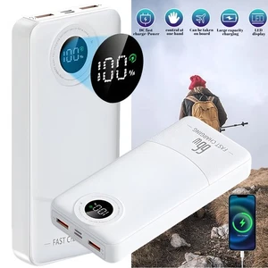 20000mAh Portable Charger Power Bank Charging External Battery For iPone Huawei - Picture 1 of 17