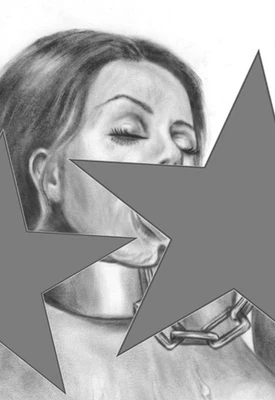 Akt Zeichnung art print signed drawing realism pencil Druck kinky kunst druck A4 - Bild 1 von 2