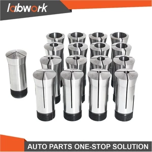 Labwork 1/16 - 1-1/16" 5C Round Collet Set By 16th Harden 0006" TIR 17 Pack - Picture 1 of 8