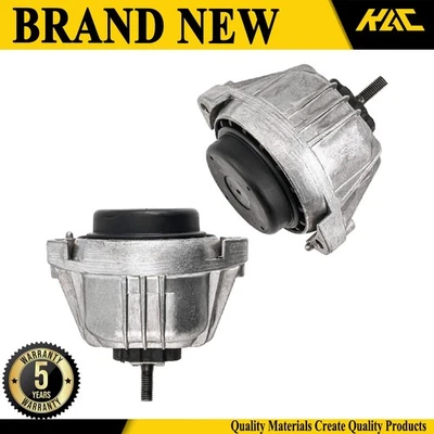 For BMW 135i 2008-2013 BMW 335i 2007-2013 2Pcs Front Left & Right Motor Mounts Foto 1 de 4