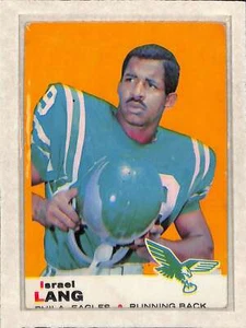 1969 Topps #107 Israel Lang OC RC VG - Picture 1 of 2