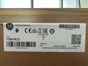 1756-PA72 Allen Bradley In BOX AC Power Supply Module New Sealed 1756PA72 - Picture 1 of 9