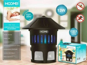 Zanzariera Lampada Insetticida Da Esterno Elettrica Led UV 13W Trappola Insetti - Foto 1 di 5