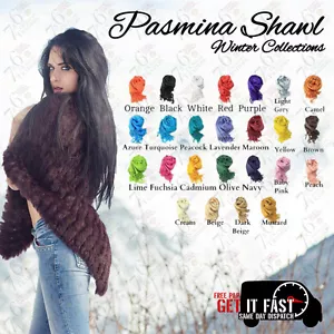 LOTTO Nuova Sciarpa Scialle Avvolgente Viscosa Chiffon Satinato Kashmir Indiano Pashmina Donna Scialle - Foto 1 di 2