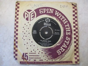 Monty Sunshine Quartet Old Rugged Cross 7" Vinyl Record 1956 7NJ.2020 Excellent - Foto 1 di 6