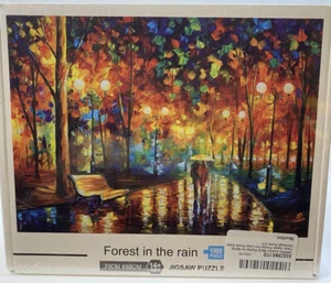 1000 Teile Wald im Regen Puzzle 70 cm x 50 cm Neu Versiegelt - Bild 1 von 6