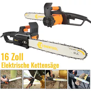 1600W 220V Elektrische Kettensäge 16 Zoll Motorsäge Elektro-Kettensäge Baumsäge - Bild 1 von 13