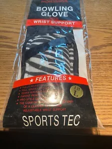 Sports Tec Wrist Support, Left Hand Large, Zebra pattern - Picture 1 of 3