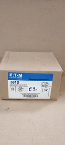 25 pack - Eaton Conduit Compression Coupling EMT Steel Zinc Plated  3/4" 661S  - Picture 1 of 1