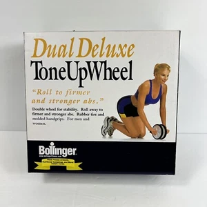 BOLLINGER DUAL DELUXE TONE UP WHEEL ROLL TO FIRMER AND STRONGER ABS - Picture 1 of 12