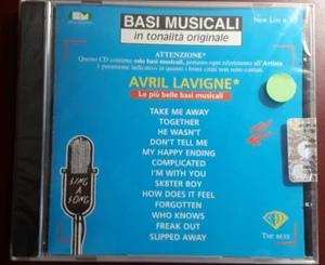 BASI MUSICALI-AVRIL LAVIGNE LE PIù BELLE BASI N.65*CD BRAND NEW SEALED SIGILL - Imagen 1 de 3