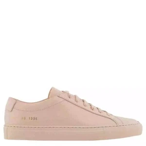 Common Projects Ladies Apricot Achilles Low-Top Sneakers - Picture 1 of 5