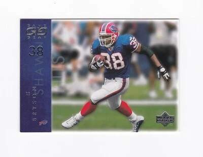 2001 UD Game Gear #9 Shawn Bryson Buffalo Bills Tennessee Vols Upper Deck - Image 1 of 4