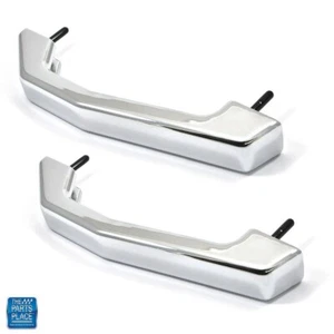 2003-09 Hummer H2 SUV SUT Hood Handles Billet Aluminum Chrome Plate GM 12498996 - Picture 1 of 4