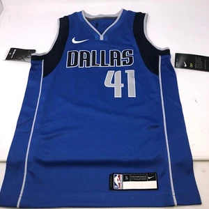Nike Dallas Mavericks Dirk Nowitzki #41 Jersey Youth (8) Small - Picture 1 of 4