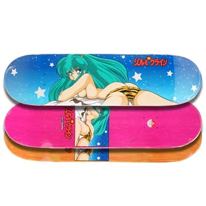 JK Industries Lum in Bed Luma Invader 8.25" Urusei Yatsura Assorted Stains Deck - Picture 1 of 10