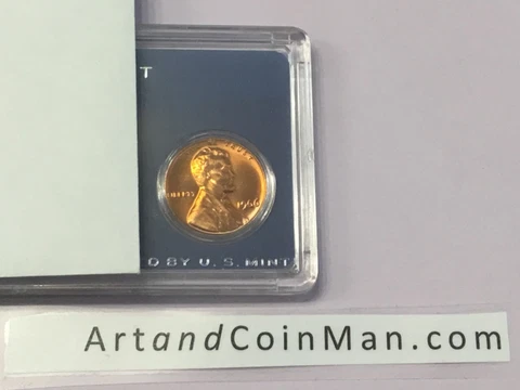 1966 SMS LINCOLN CENT PENNY GEM PROOF REALLY NICE HIGH GRADE Cover