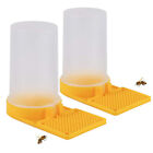 2 Pack Beehive Beekeeping Water Dispenser Honey Beehive Entrance Feeder Bee