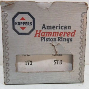 1950s Chevrolet 235 Piston Rings NOS American Hammered STD - Bild 1 von 2