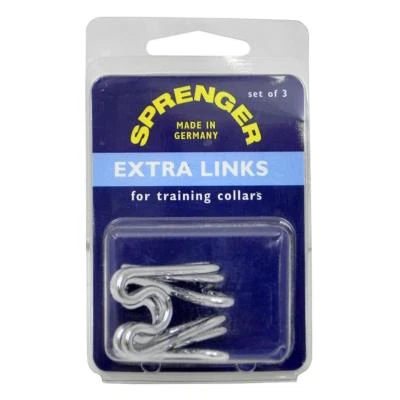 Coastal Herm Sprenger Extra Dog Collar Hook Links (3 Per Pack) - Image 1 of 4
