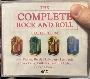 Complete Rock & Roll Collection 4 CD Set Elvis Presley Eddie Cochran Music Gift - Picture 1 of 2