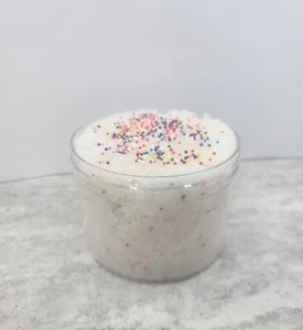 Confetti Sprinkle Birthday Cake Sugar Body Scrub Grapeseed Oil Net Weight 12oz - Picture 1 of 7