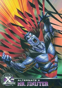 X-MEN CHROMIUM 1995 ALTERNATE X EMBOSSED INSERT CARD 13 OF 20 MR. SINISTER MA - Picture 1 of 1