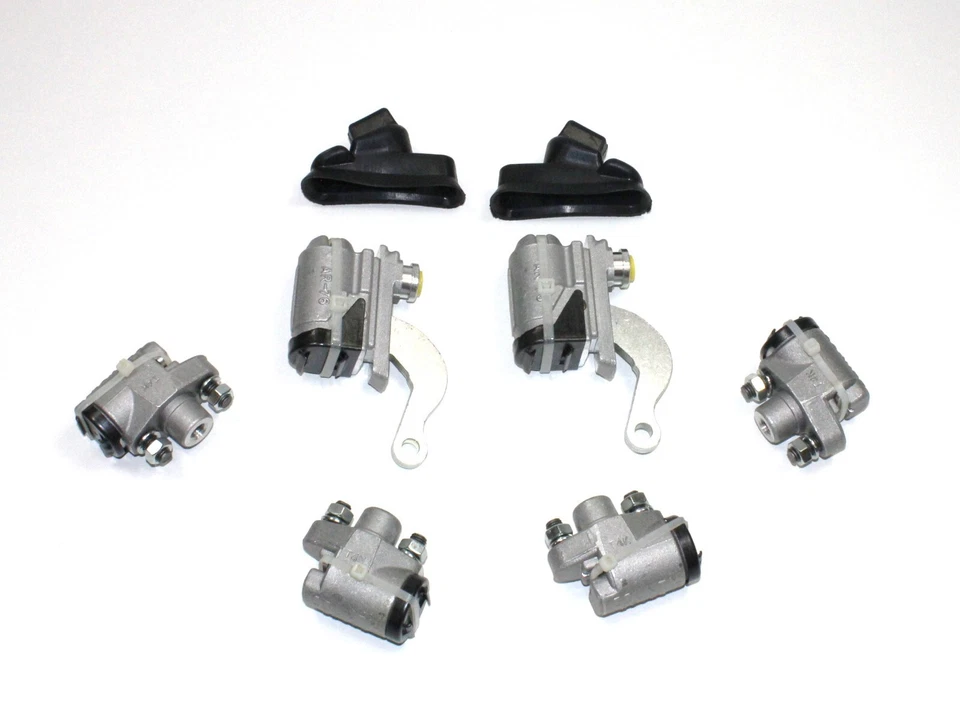 CONJUNTO DE CILINDROS DE RODA DIANTEIRA E TRASEIRA PARA O TRIUMPH MAYFLOWER 1949-1951 - Imagem 1 de 1