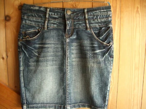 SUBLEVEL ein toller Jeans-Stretchrock, Größe S - Bild 1 von 7