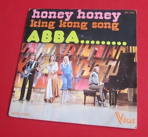 ABBA – Honey Honey / 7" Belgian 1974 PS Picture Sleeve - Bild 1 von 3
