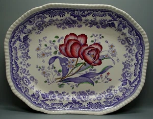 Spode MAYFLOWER 15" Ovale Fleisch Servierplatte - Bild 1 von 1