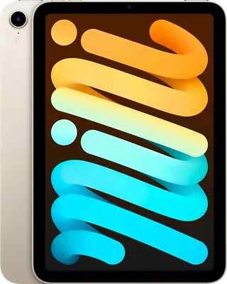 Apple iPad mini 8.3-inch A17 Pro 7th Gen 256GB Wi-Fi Starlight MXND3LL/A - Image 1 of 3