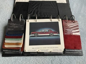 1980 Lincoln Luxury Continental Mark VI Versailles Color & Upholstery Catalog - Picture 1 of 6