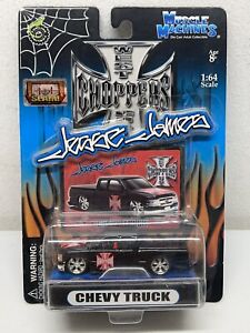 Muscle Machines West Coast Choppers Jesse James Chevy Truck 1:64 Diecast Car NEW