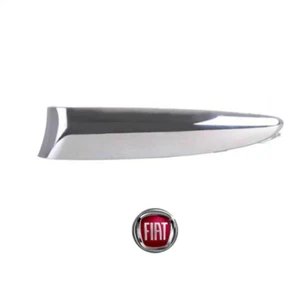 MODANATURA BAFFO CROMATO PARAURTI FIAT 500 ANTERIORE SINISTRA SX DAL 2015 A 2021 - Picture 1 of 1