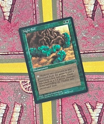 MTG NIGHT SOIL (Everingham) Fallen Empires  (Wyvern Back) (OldManMTG 010-579) - Image 1 of 4