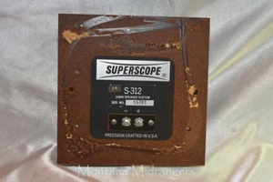 Superscope S-312 Lautsprecher Frequenzweiche Single Dreiwege von 1974 USA - Bild 1 von 8