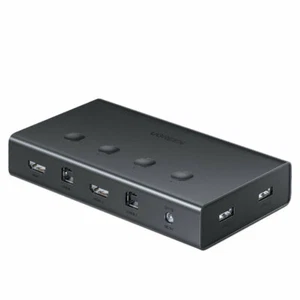 Ugreen KVM (Tastatur Video Maus) Schalter 4 x 1 HDMI (weiblich) 4 x USB - Bild 1 von 5
