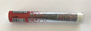 Lucille The Walking Dead Comic Bat Ballpoint Pen Black & White Blood Negan 2016 - Picture 1 of 3