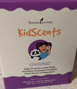 Young Living Kidscents UNWIND Stick packs 25 Packs. NEW - Picture 1 of 10