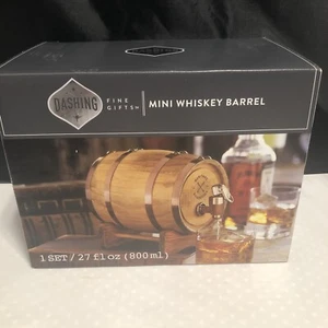 Mini whiskey barrel keg whiskey cask 27 Oz. alcohol dispenser Fine Gift Bar - Picture 1 of 5