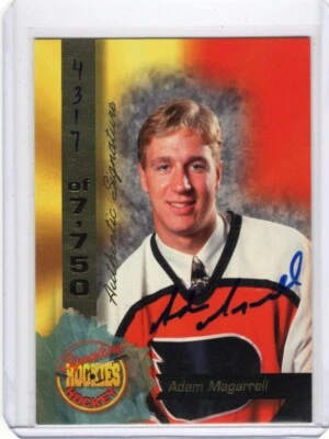 1995 Signature Rookies Signatures #53 Adam Magarrell FREE SHIP - Image 1 of 2