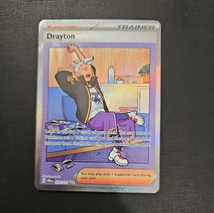 Drayton 172/131 Special Illustration Rare Prismatic Evolutions SIR Trainer - Bild 1 von 2